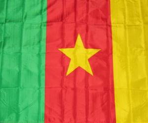 пазл Флаг Камеруна